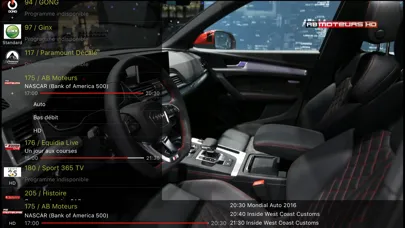 Tangkapan layar Multiposte pour Freebox TV