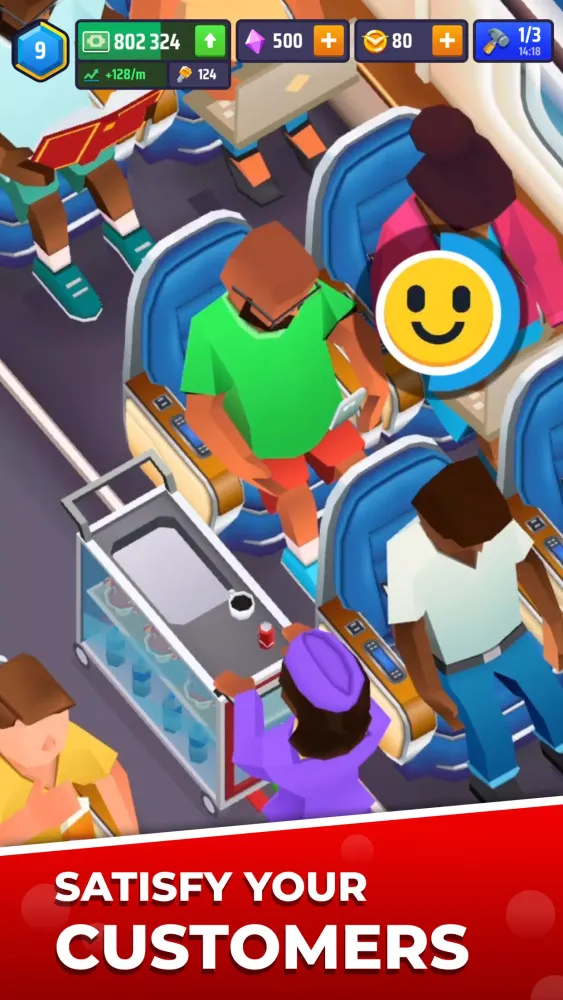 Idle Airplane Inc. Tycoon スクリーンショット