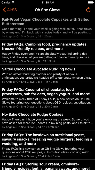 Ảnh chụp màn hình của AirSS - Fast Rss reader