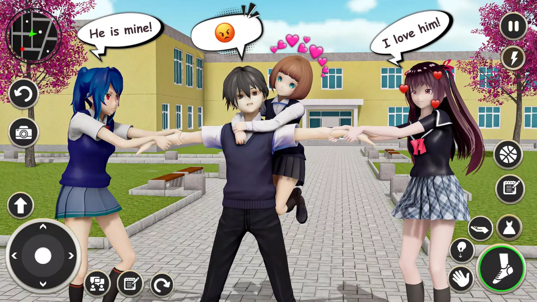 High School Simulator 2023 سکرین شاٹس