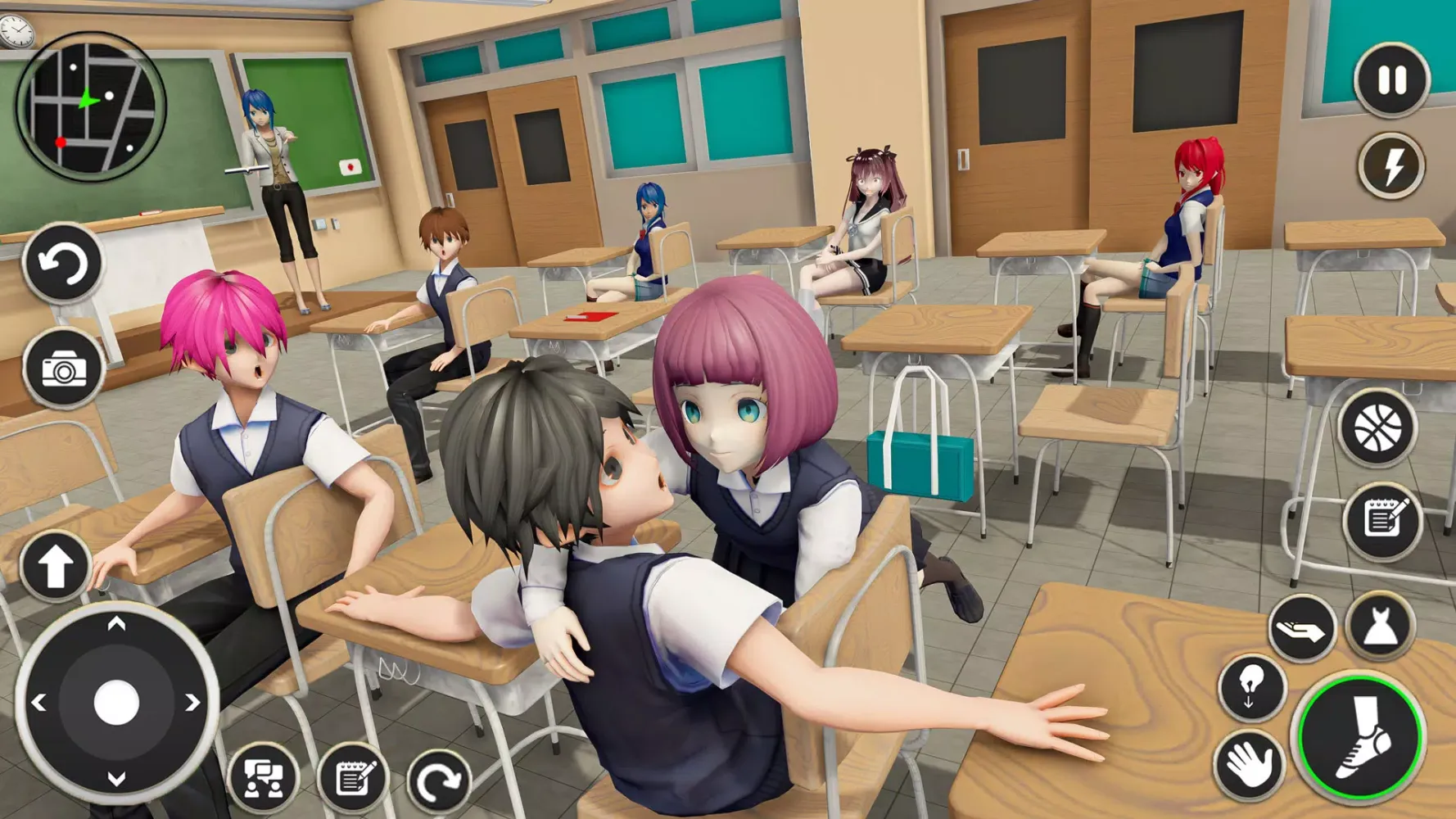 High School Simulator 2023 سکرین شاٹس