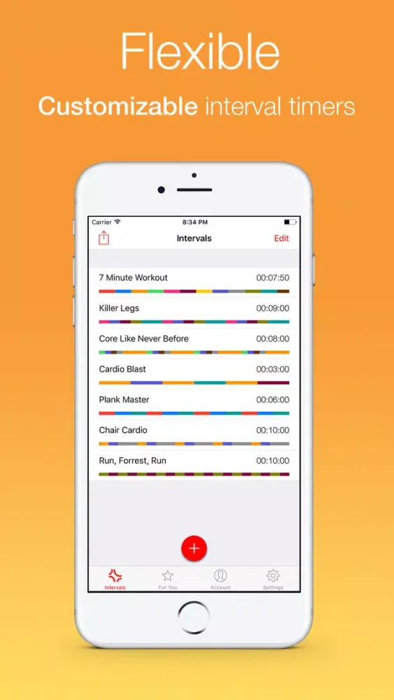 Intervals Pro - HIIT Timer应用截图