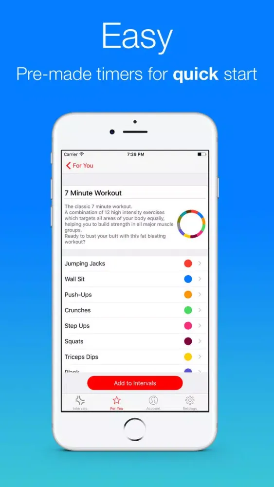 Intervals Pro - HIIT Timer应用截图