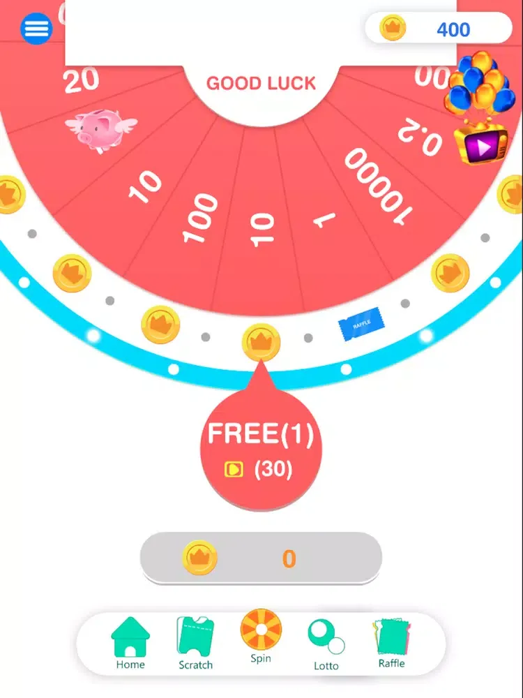 Lucky Spin - Win Big Rewards iPad  Screenshots