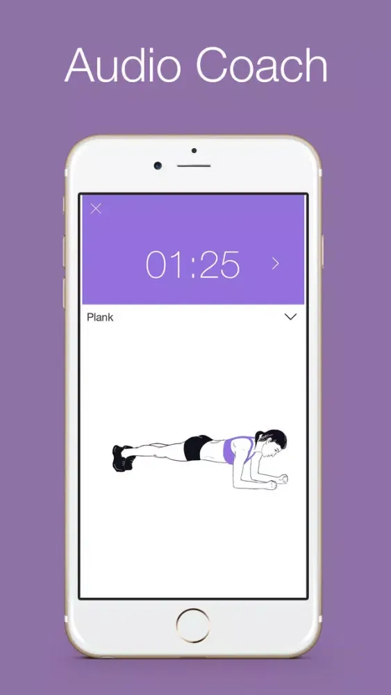 Zrzuty ekranu Plank 5 minutes - 30 days workout challenge