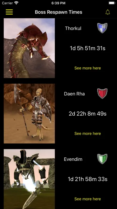 War Status for Regnum 스크린샷