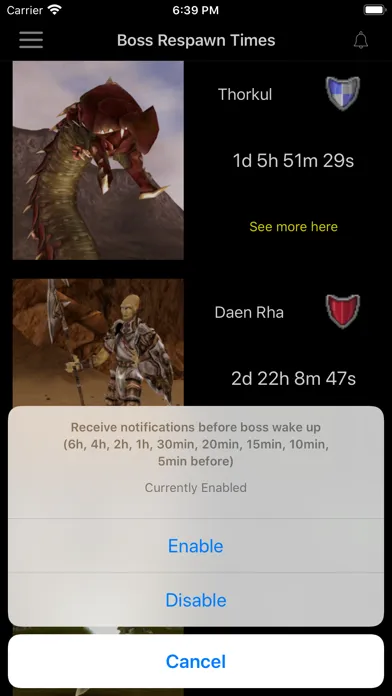 War Status for Regnum 스크린샷