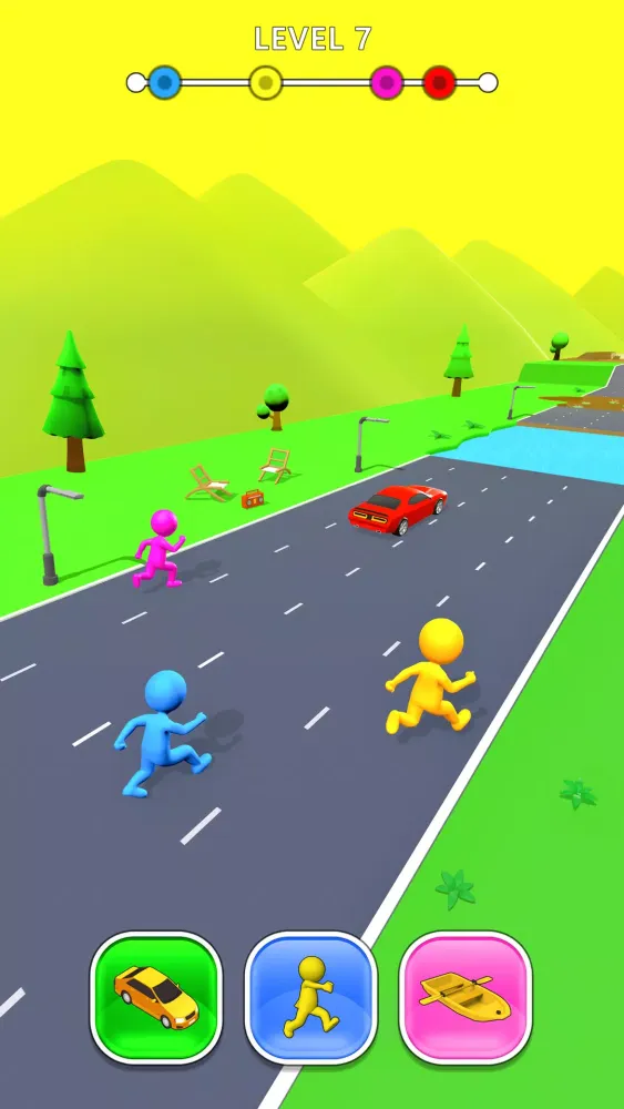 Ảnh chụp màn hình của Shape Twister - Race Games
