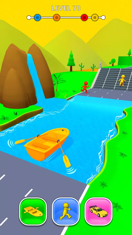 Ảnh chụp màn hình của Shape Twister - Race Games