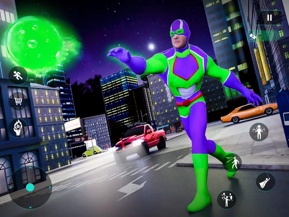 Slime Hero Gangster City iPad  스크린샷