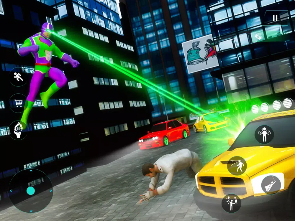 Slime Hero Gangster City iPad  스크린샷