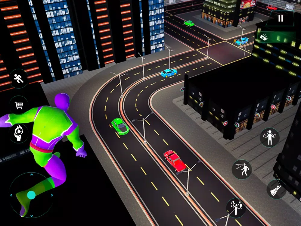 Slime Hero Gangster City iPad  스크린샷