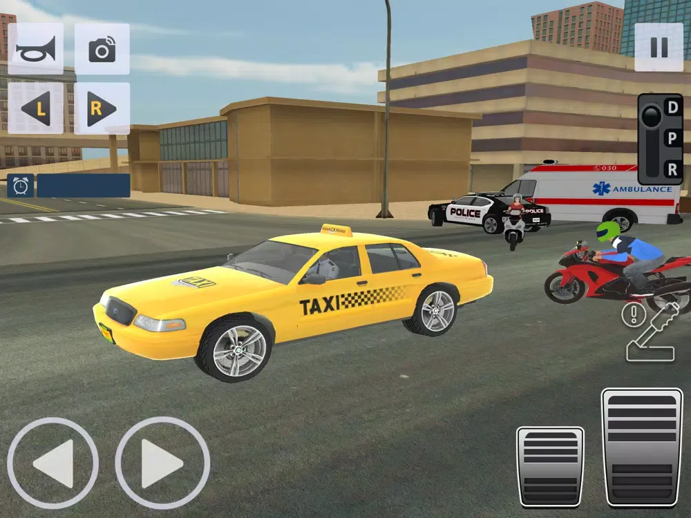 ภาพหน้าจอของ Real Life Taxi iPad 