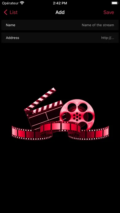 Capturas de pantalla de M3u8 Stream player