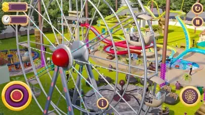 Capturas de tela do Stickman Uphill Water Slide 3D