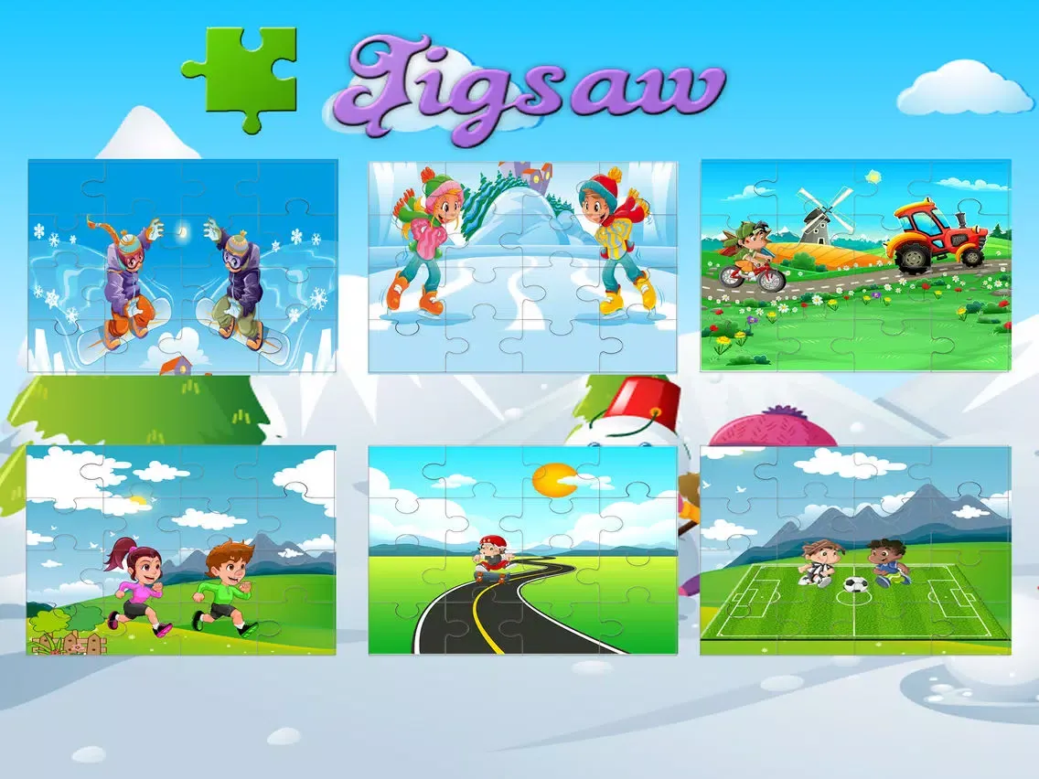 Boy Jigsaw Puzzle Preschool at 2 3 iPad  スクリーンショット