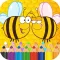 Coloring Page Bee