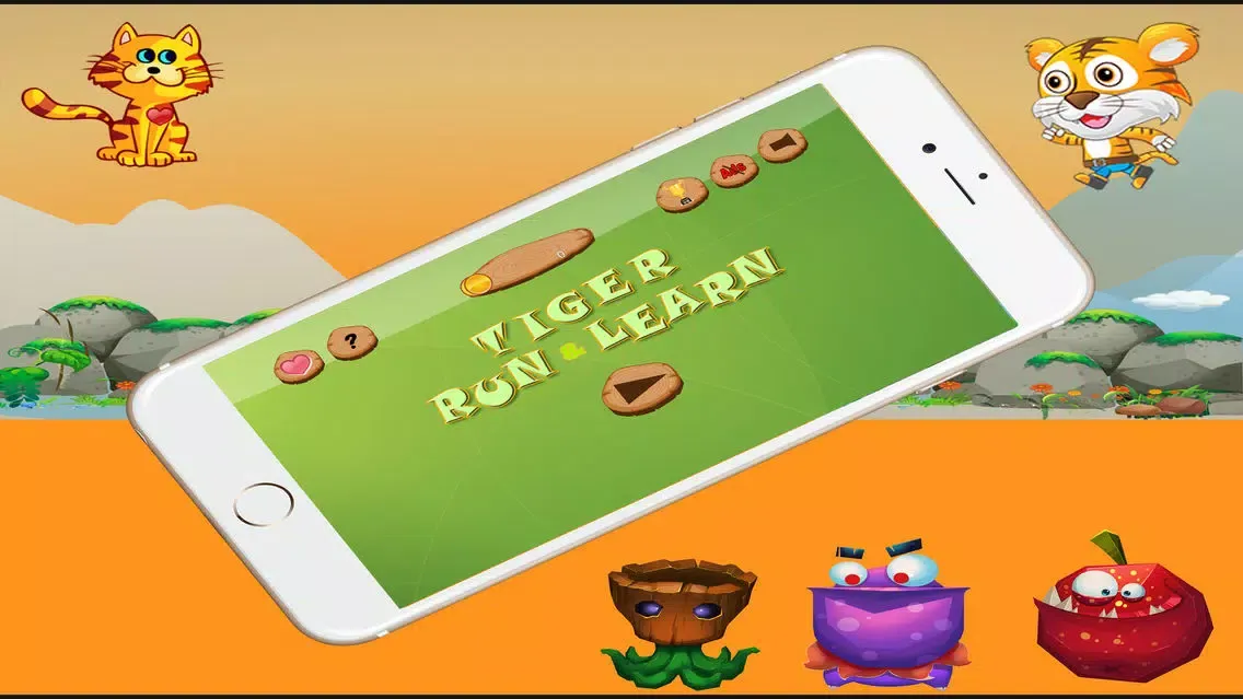 Capturas de tela do happy tiger run