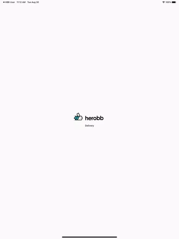 HBB Food Delivery iPad  स्क्रीनशॉट