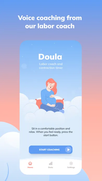 Doula Contraction Labor Coach Ekran Görüntüleri