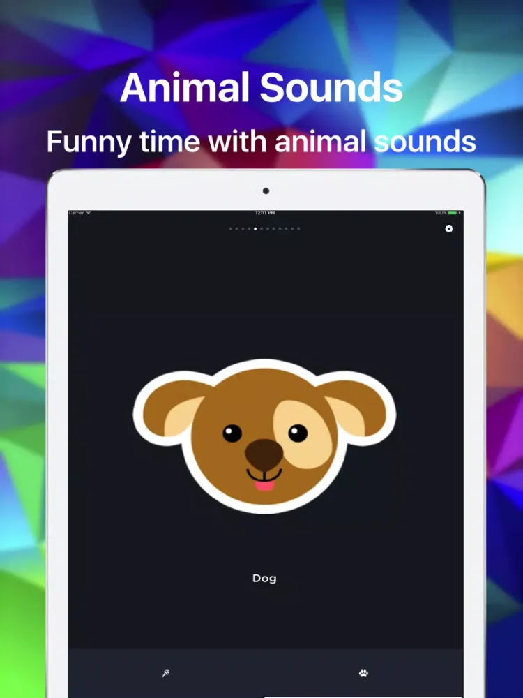 Capturas de pantalla de Sounds of animal - Funny time iPad 