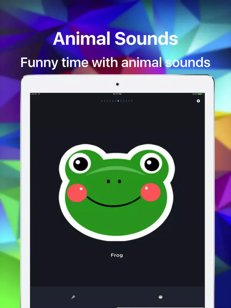 Capturas de pantalla de Sounds of animal - Funny time iPad 