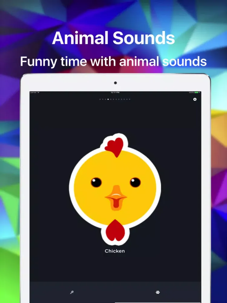 Capturas de pantalla de Sounds of animal - Funny time iPad 