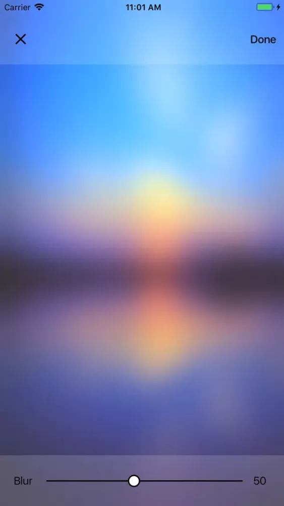 Captures d'écran de Blur X - personalize wallpaper