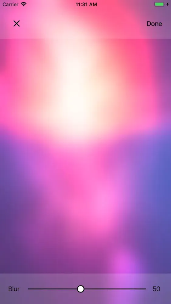 Captures d'écran de Blur X - personalize wallpaper