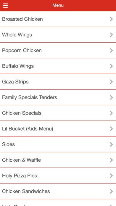 Tangkapan layar Holy Buckets Halal Chicken