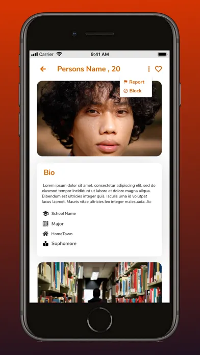 Capturas de pantalla de HBCU Social