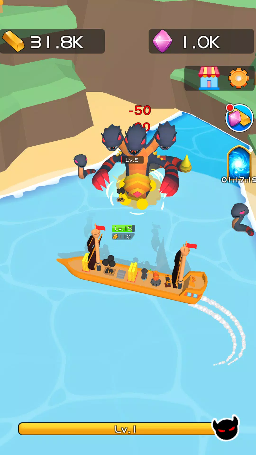 Sea Battle Simulator:Ship Game Screenshots3