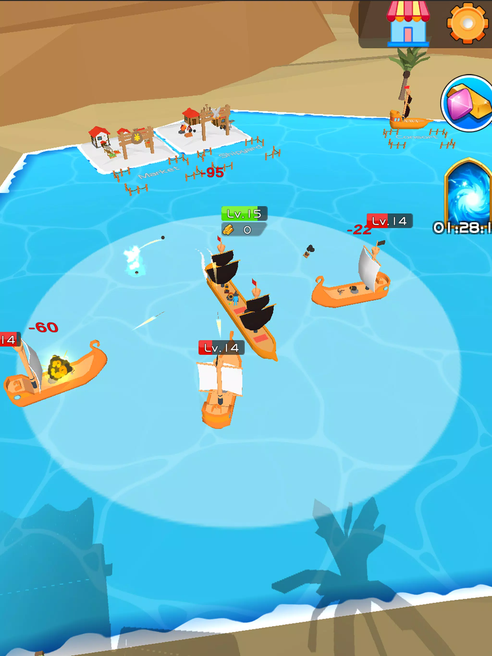 Sea Battle Simulator:Ship Game Screenshots5