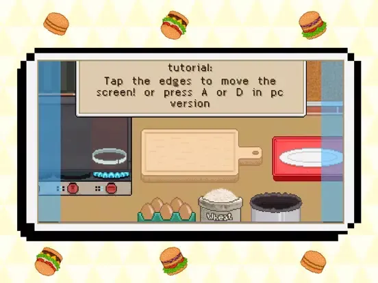 Capturas de tela do Pixel Food Stall iPad 