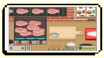 Capturas de tela do Pixel Food Stall