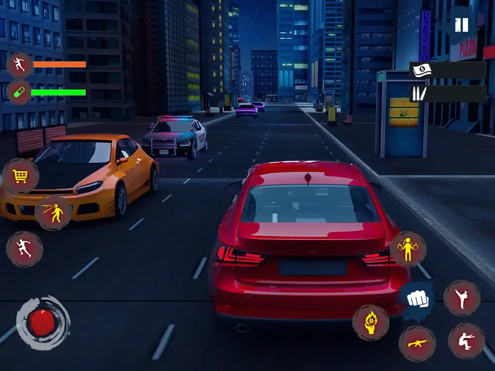 Zrzuty ekranu Dead Granny Gangster Crime 3D iPad 