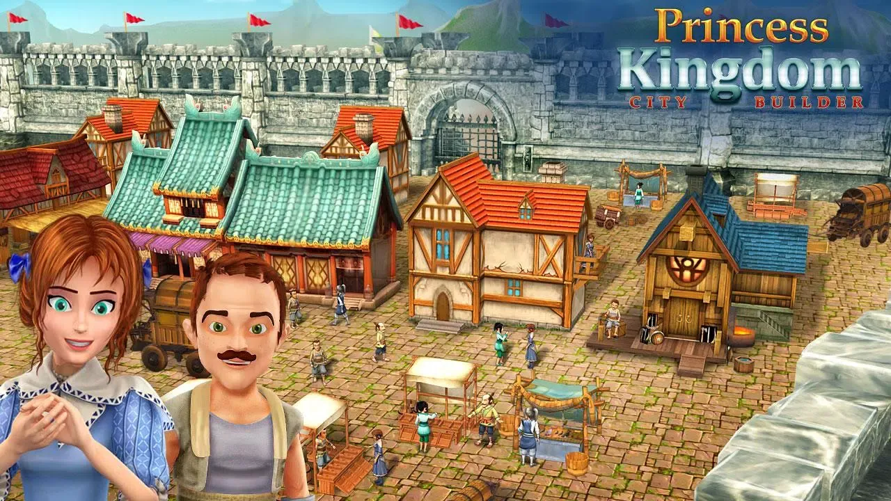 Capturas de pantalla de Princess Kingdom City Builder