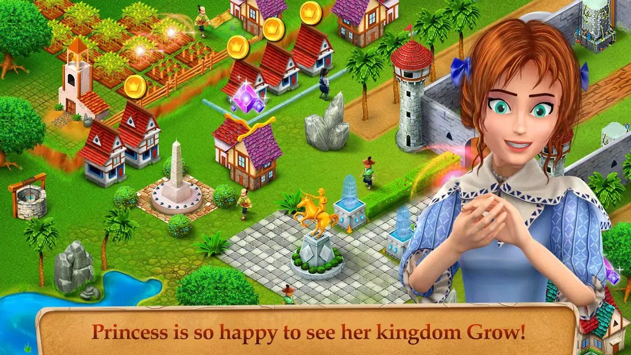 Capturas de pantalla de Princess Kingdom City Builder