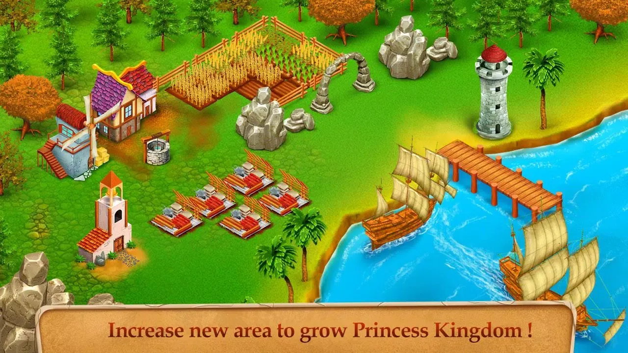 Capturas de pantalla de Princess Kingdom City Builder