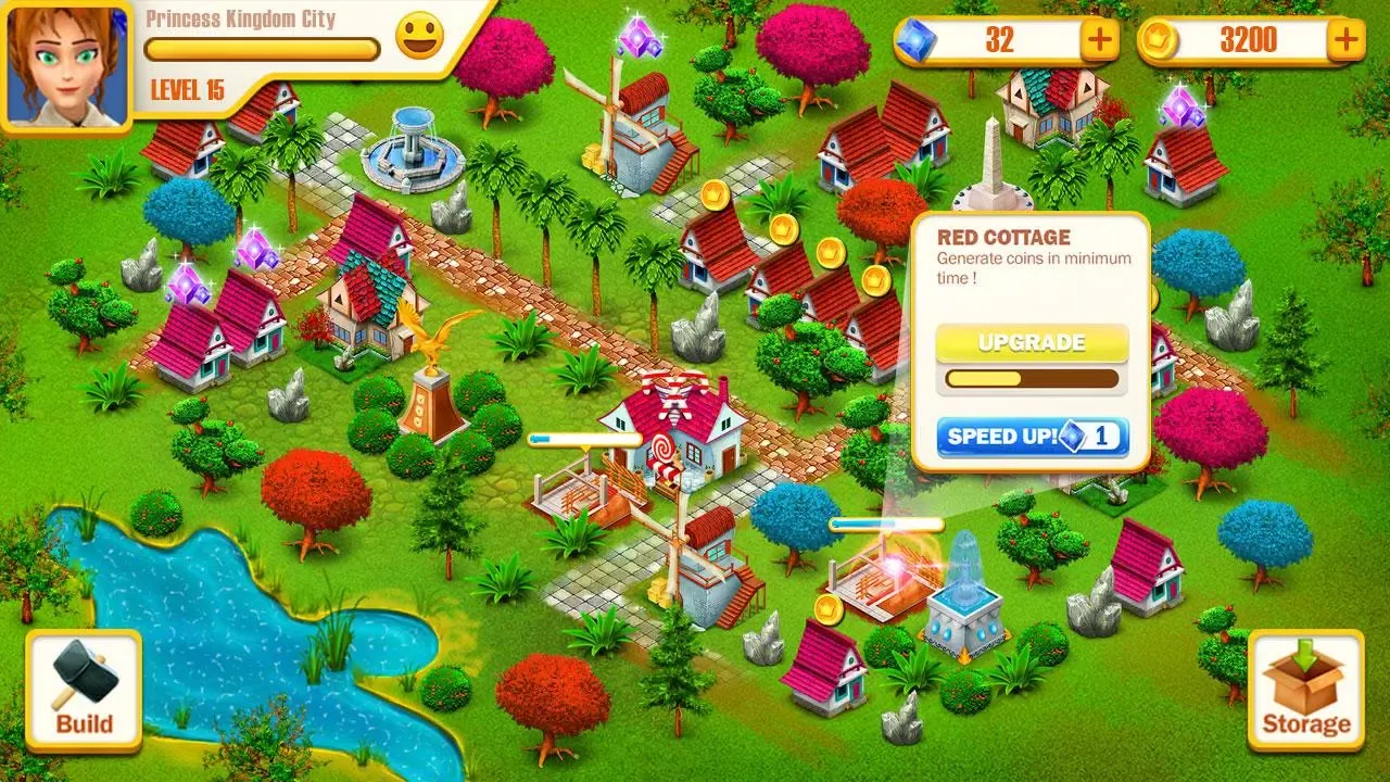 Capturas de pantalla de Princess Kingdom City Builder