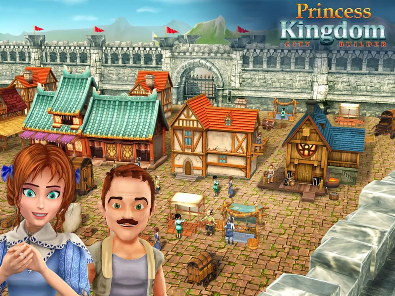 Capturas de pantalla de Princess Kingdom City Builder