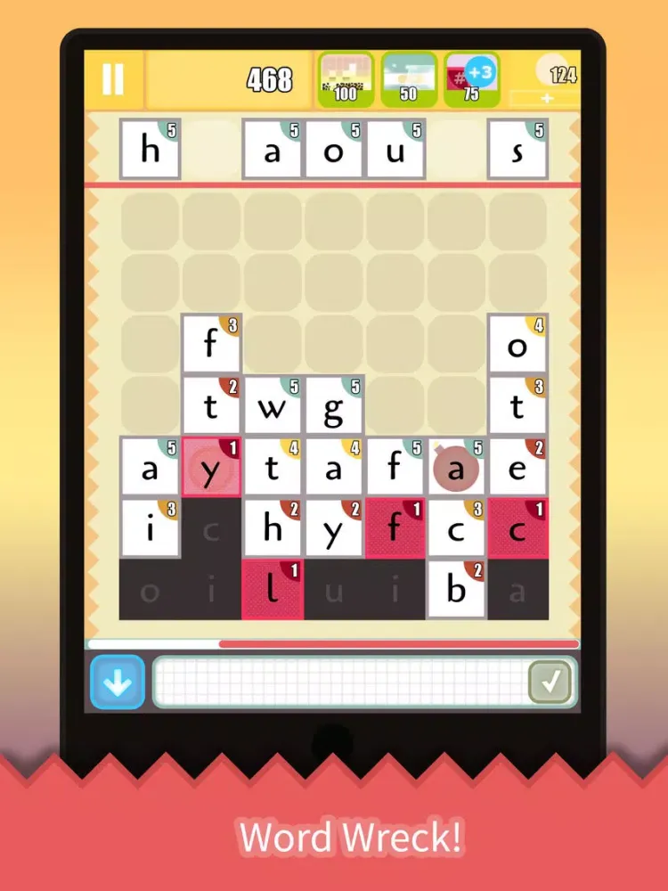 Word Wreck iPad  Screenshots