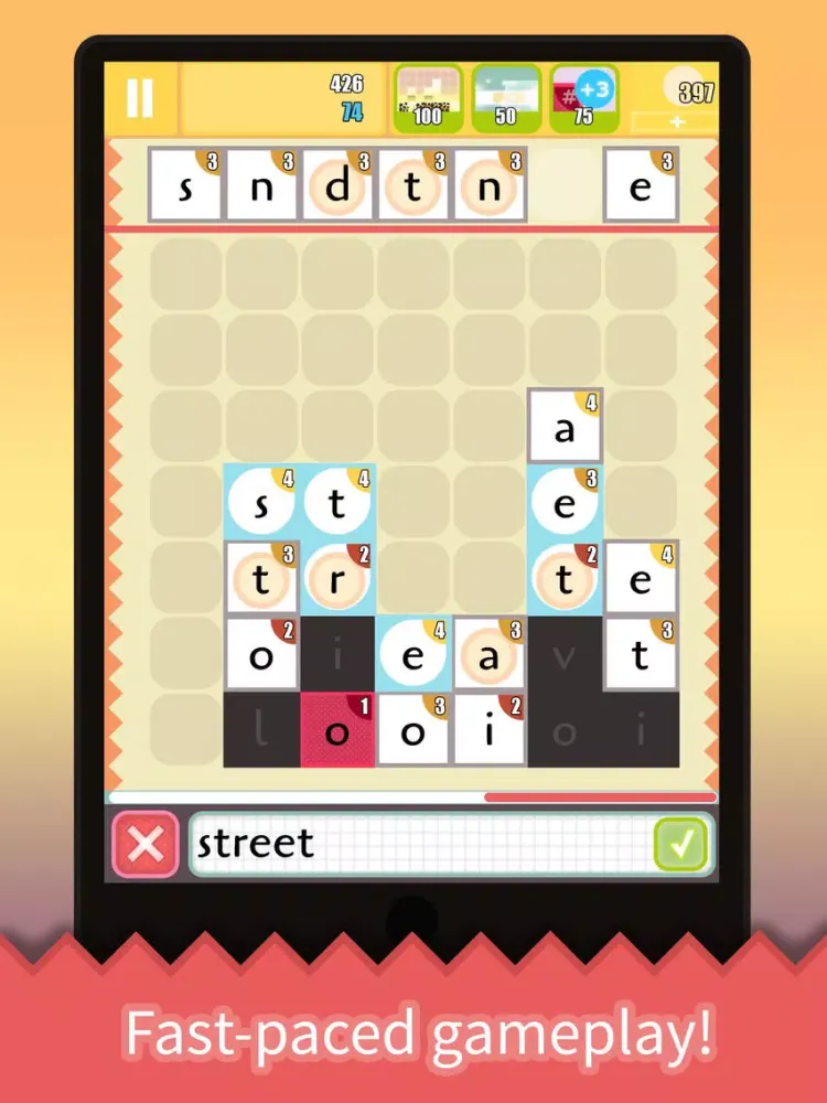 Word Wreck iPad  Screenshots