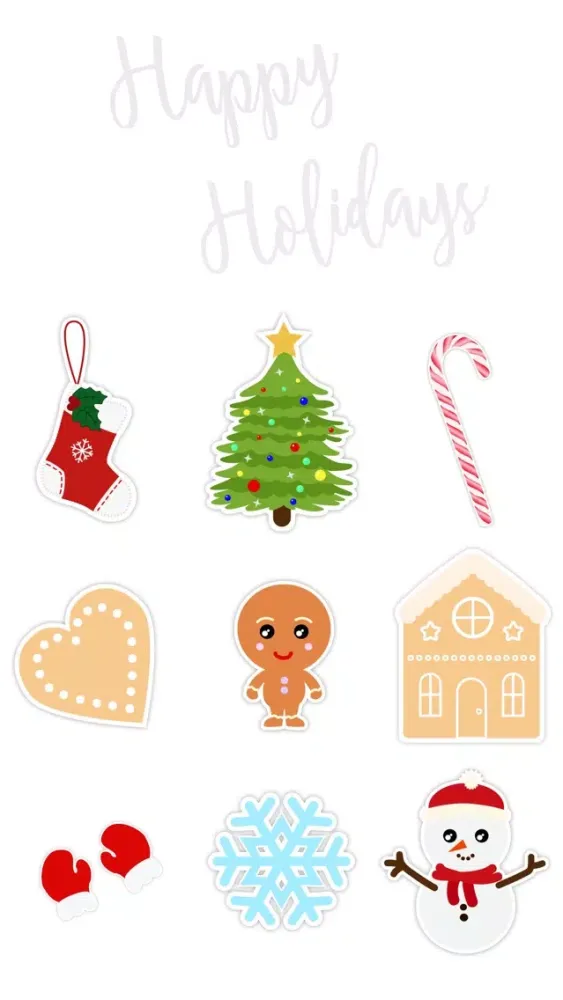 Enjoy Christmas Stickers Screenshots