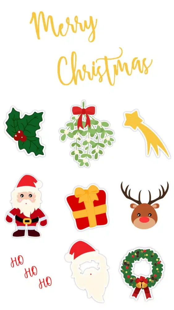 Enjoy Christmas Stickers Screenshots
