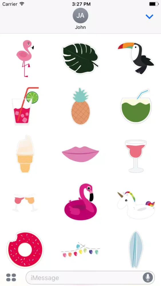 تصاویر Enjoy Summer Stickers