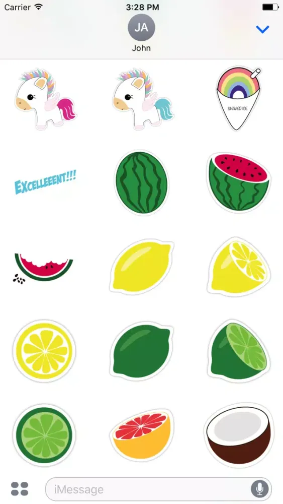 تصاویر Enjoy Summer Stickers