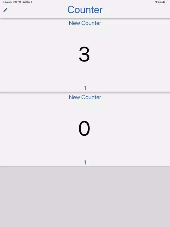 Counter - Counting Utility iPad  Screenshots