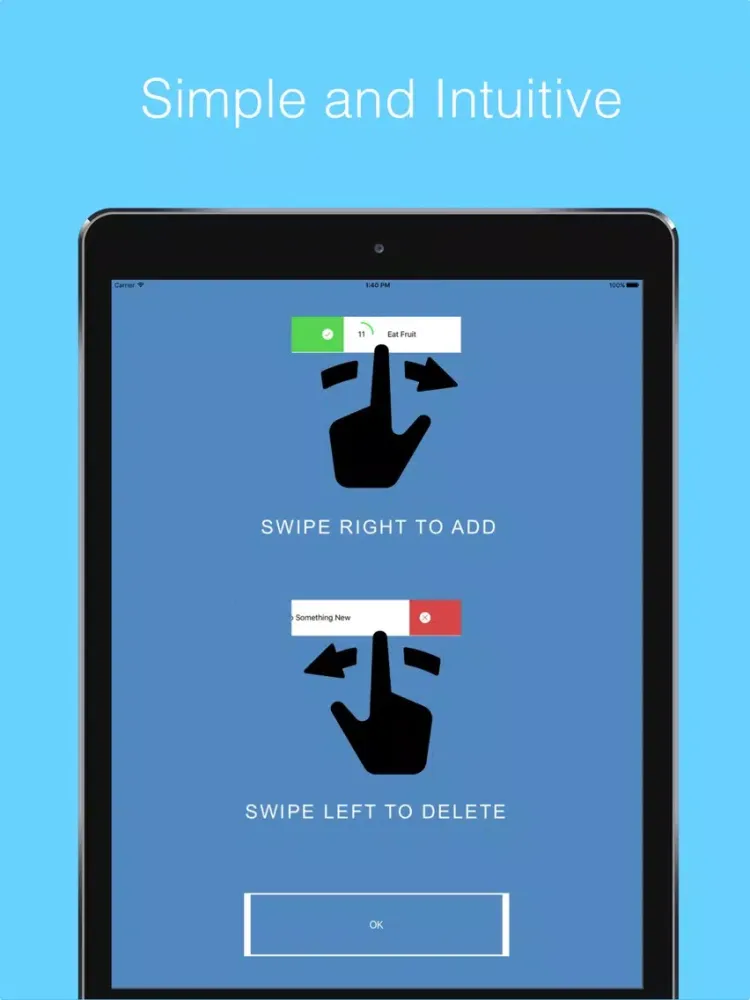 Tangkapan skrin Tracker - Life Stats - Record and Track anything. iPad 