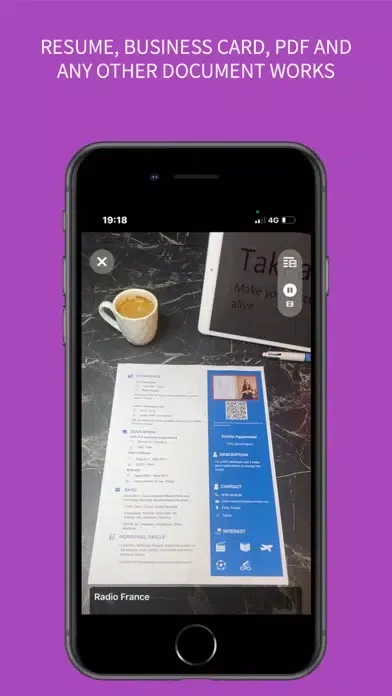 Captures d'écran de Takpak AR Document Video Maker